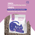 PurrHaven Green Tea Cat Litter 30kg 12 Pack Dust Free Flushable