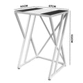 Dryer Stand Over Front Loading Washing Machine, 100kg Heavy Duty Steel Stacking Kit, 102x67x60cm Space Saving Shelf for Small Home, Anti-Slip Rubber Surface, Fits Tumble Dryers & Washers, White