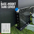 Alpen Outdoor Base 2mm Aluminum Diesel Heater Fuel Tank Cover, Heavy Duty Protective Guard for 10L 15L Tanks, Simple Installation,Left Side,Safe UV & Impact Shield, Ideal for Camping & RV