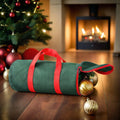 Jingle Jollys Christmas Baubles Storage Bag Green 600D