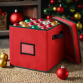 Jingle Jollys Christmas Baubles Storage Box 64 Dividers Ornaments