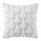 Jingle Jollys Christmas Tree Pillow Covers 2 Packs Cushion Covers Soft Faux Fur Jacquard Throw Pillow Covers 45 x 45cm White