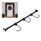 Jingle Jollys Christmas Garland Hook Wreath Hanger Fits 85-160CM Door No Drill