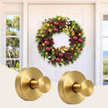 Jingle Jollys 2x Vacuum Suction Cup Christmas Wreath Hook Stainless Steel Heavy Duty 5kg