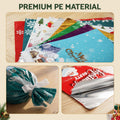 Jingle Jollys 27PCS Christmas Gift Bags Large Medium Small 9 Christmas Designs Set
