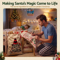 Jingle Jollys 3PCS Christmas Gift Storage Bags Large Reusable Personalised Canvas Bags