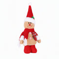 Jingle Jollys Christmas Gingerbread Man Standing Ornament Knitted Christmas Indoor Decor