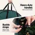 Jingle Jollys Christmas Garland Storage Bag 2-Tier Ornaments 60cm