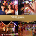 Jingle Jollys 960 LED Icicle Christmas Lights Multi-coloured 32M