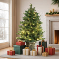 Jingle Jollys 1.2M LED Christmas Tree 8 Light Modes Potted Decor