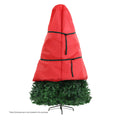 Jingle Jolly Christmas Tree Storage Bag 8ft Red Zipper Xmas
