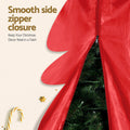 Jingle Jolly Christmas Tree Storage Bag 8ft Red Zipper Xmas