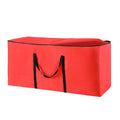 Jingle Jollys Christmas Tree Storage Bag 8ft Red Xmas Organiser