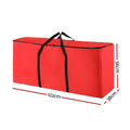 Jingle Jollys Christmas Tree Storage Bag 8ft Red Xmas Organiser