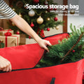 Jingle Jollys Christmas Tree Storage Bag 8ft Red Xmas Organiser