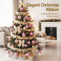 Jingle Jollys Christmas Tree Decoration 34pcs Baubles Ribbon Ornaments