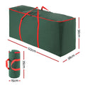 Jingle Jollys Christmas Bauble Storage Bag Ornaments Container