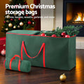 Jingle Jollys Christmas Bauble Storage Bag Ornaments Container