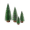 Jingle Jollys Christmas Table Decoration 4Pcs Mini Tree Set Frosted Party Decor