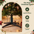 Jingle Jollys Christmas Tree Stand 360° Rotating for Xmas Tree Up to 2.7M with Remote Control