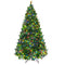 Jingle Jollys 2.1m Christmas Tree 8 Light Modes Multi Colour Xmas