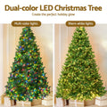 Jingle Jollys 2.1m Christmas Tree 8 Light Modes Multi Colour Xmas