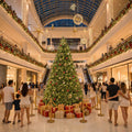 Jingle Jollys Christmas Tree 2.7m Xmas Tree Decorations 1800 LEDs 1831 Tips 8 Light Modes