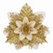 Jingle Jollys 10Pcs Christmas Tree Flower Set Garland Wreath Poinsettia Decorations