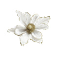 Jingle Jollys 14Pc Christmas Tree Flower Garland Wreath Magnolia White