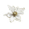 Jingle Jollys 14Pc Christmas Tree Flower Garland Wreath Magnolia White