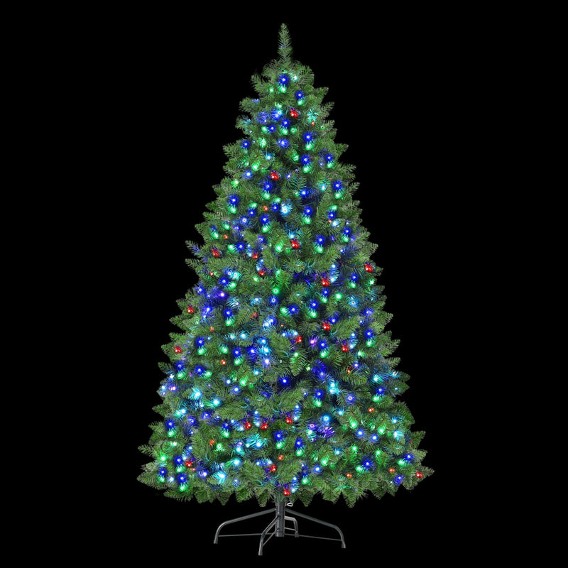 Jingle Jollys 1.8m RGB LED Christmas Tree 890 Tips Remote