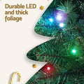 Jingle Jollys 1.8m RGB LED Christmas Tree 890 Tips Remote