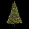 Jingle Jollys 2.1M Christmas Tree LED Warm Lights Pine Cones Red