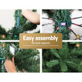 Jingle Jollys Christmas Tree 2.1M Green 1250 Tips Xmas Decorations