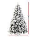 Jingle Jolly 2.1M Christmas Tree 500 LED Lights Snowy Tips