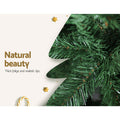 Jingle Jollys Christmas Tree 2.4M Green 1500 Tips Xmas Decorations