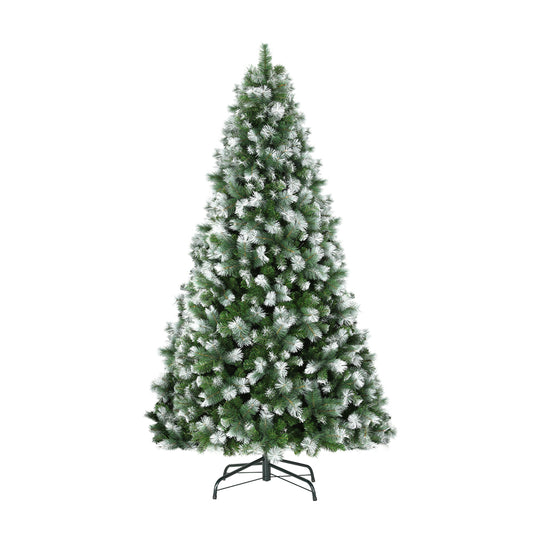 Jingle Jollys 2.7m Christmas Tree 1765 Tips Snowy Pine Needle