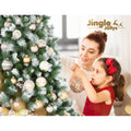Jingle Jollys 2.7m Christmas Tree 1765 Tips Snowy Pine Needle