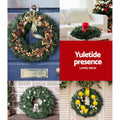 Jingle Jollys 60cm Christmas Wreath Garland Decoration Xmas