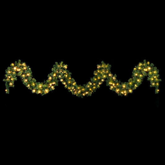 Jingle Jollys 5M Christmas Garland LED Lights 380 Tips Xmas