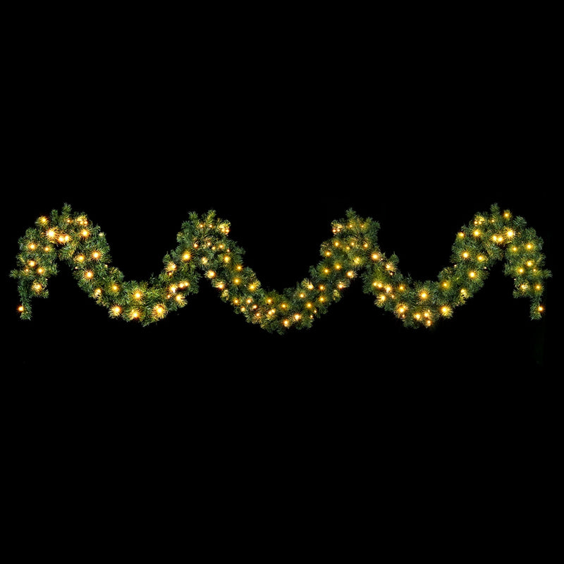 Jingle Jollys 5M Christmas Garland LED Lights 380 Tips Xmas