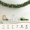 Jingle Jollys 5M Christmas Garland LED Lights 380 Tips Xmas
