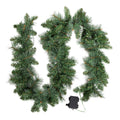 Jingle Jollys 1.8m Christmas Garland LED Lights Xmas Decorations