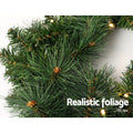 Jingle Jollys 1.8m Christmas Garland LED Lights Xmas Decorations