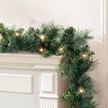 Jingle Jollys 1.8m Christmas Garland LED Lights Xmas Decorations