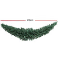Jingle Jollys 2.1m Christmas Garland Green Xmas Decorations