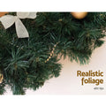 Jingle Jollys 2.1m Christmas Garland Green Xmas Decorations