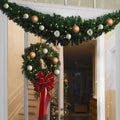 Jingle Jollys 2.1m Christmas Garland Green Xmas Decorations