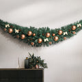Jingle Jollys 2.1m Christmas Garland Green Xmas Decorations