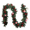 Jingle Jollys 2.7m Christmas Garland Decorations Xmas Wedding